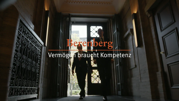 Video-Einspieler Berenberg Vermögen braucht Kompetenz